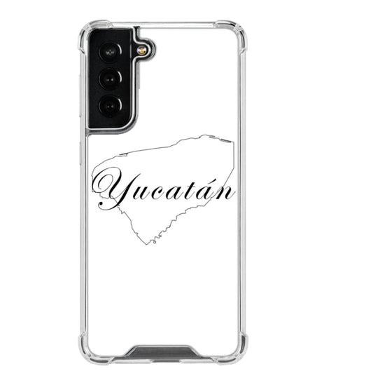 Yucatan Galaxy Custom Case, Clear, S21 FE