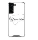 Yucatan Galaxy Custom Case, Clear, S21 FE
