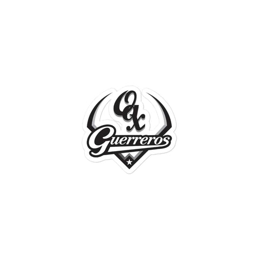 Guerreros de Oaxaca Bubble free stickers, 3″×3″, White