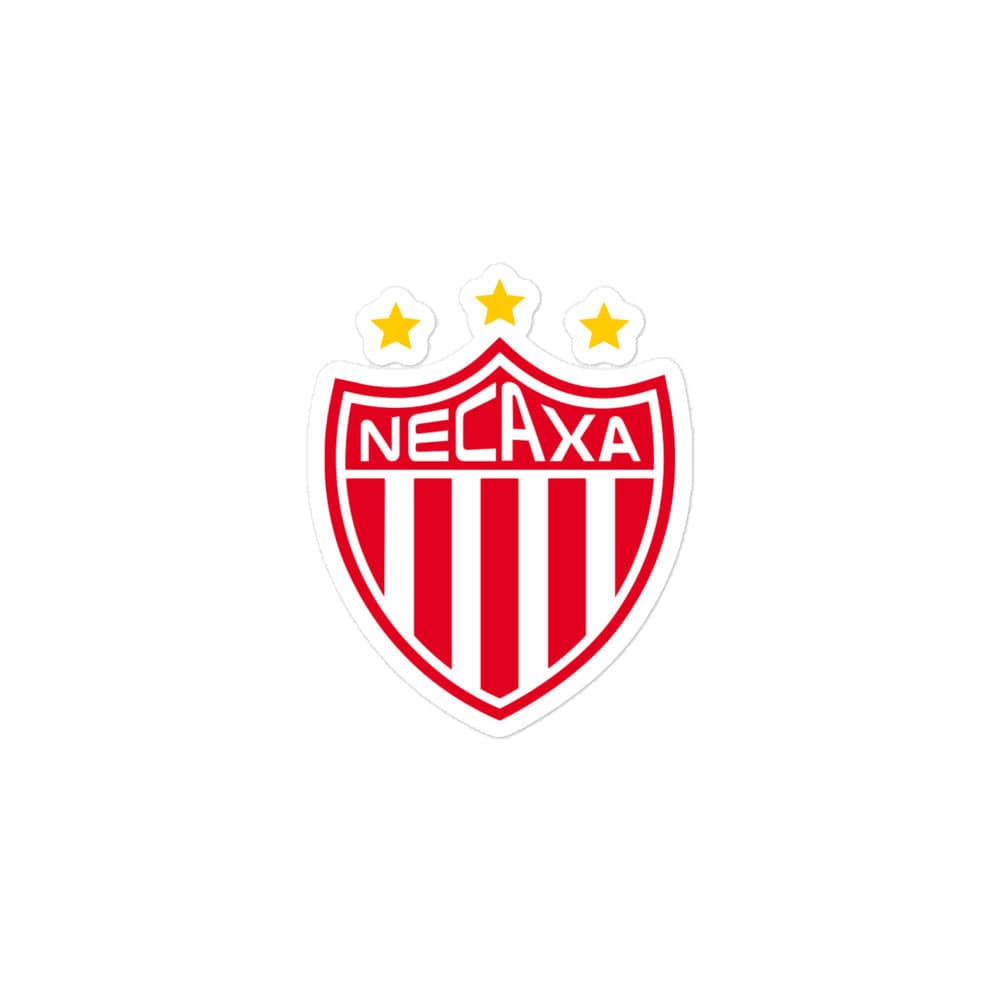 Necaxa Die cut Bubble free stickers, 3″×3″, White