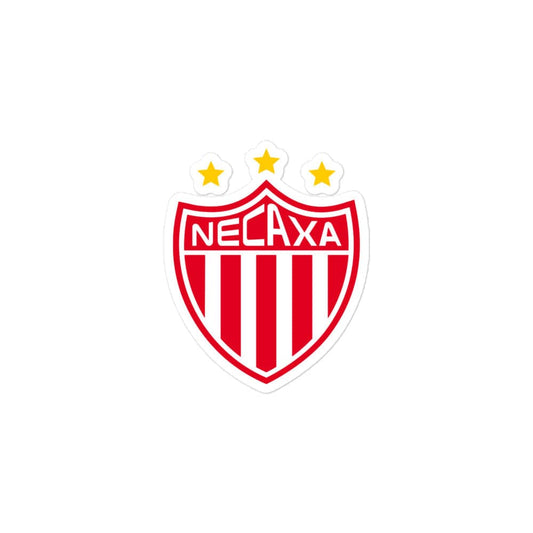 Necaxa Die cut Bubble free stickers, 3″×3″, White