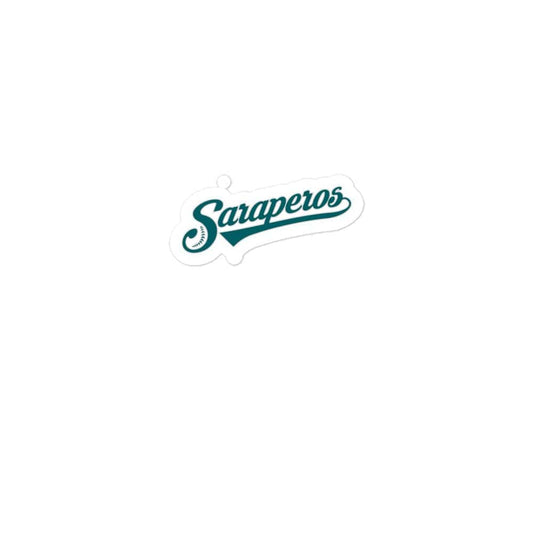 Saraperos de Saltillo Bubble free stickers, 3″×3″, White
