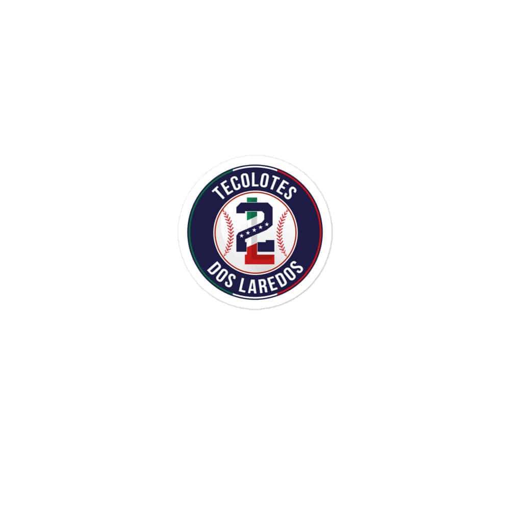 Tecolotes de los Dos Laredos Bubble free stickers, 3″×3″, White