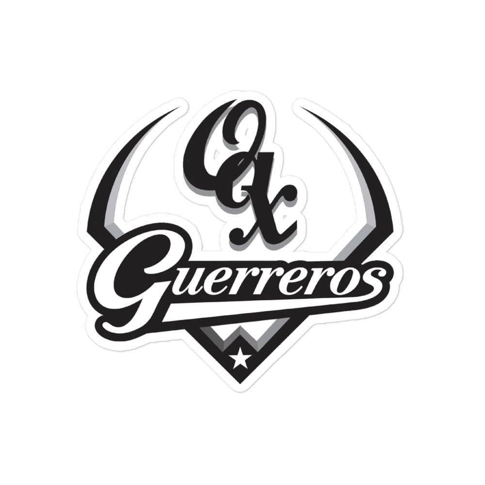 Guerreros de Oaxaca Bubble free stickers, 3″×3″, White
