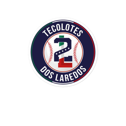 Tecolotes de los Dos Laredos Bubble free stickers, 3″×3″, White