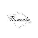 Tlaxcala Die cut Bubble free stickers, 3″×3″, White