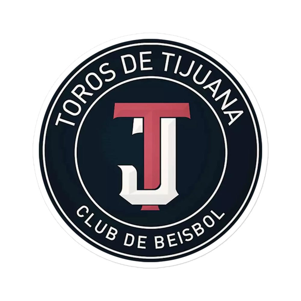 Toros de Tijuana Bubble free stickers, 3″×3″, White