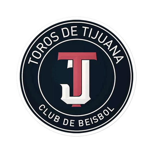 Toros de Tijuana Bubble free stickers, 3″×3″, White