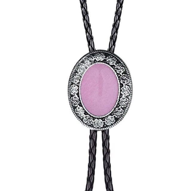 Western Agate Bolo Tie – Stylish and Distinctive with a Polished Stone Finish, 6, One Size