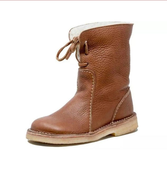Women's Winter Boots – Warm, Stylish & Waterproof Cold Weather Footwear, Dark brown, 43