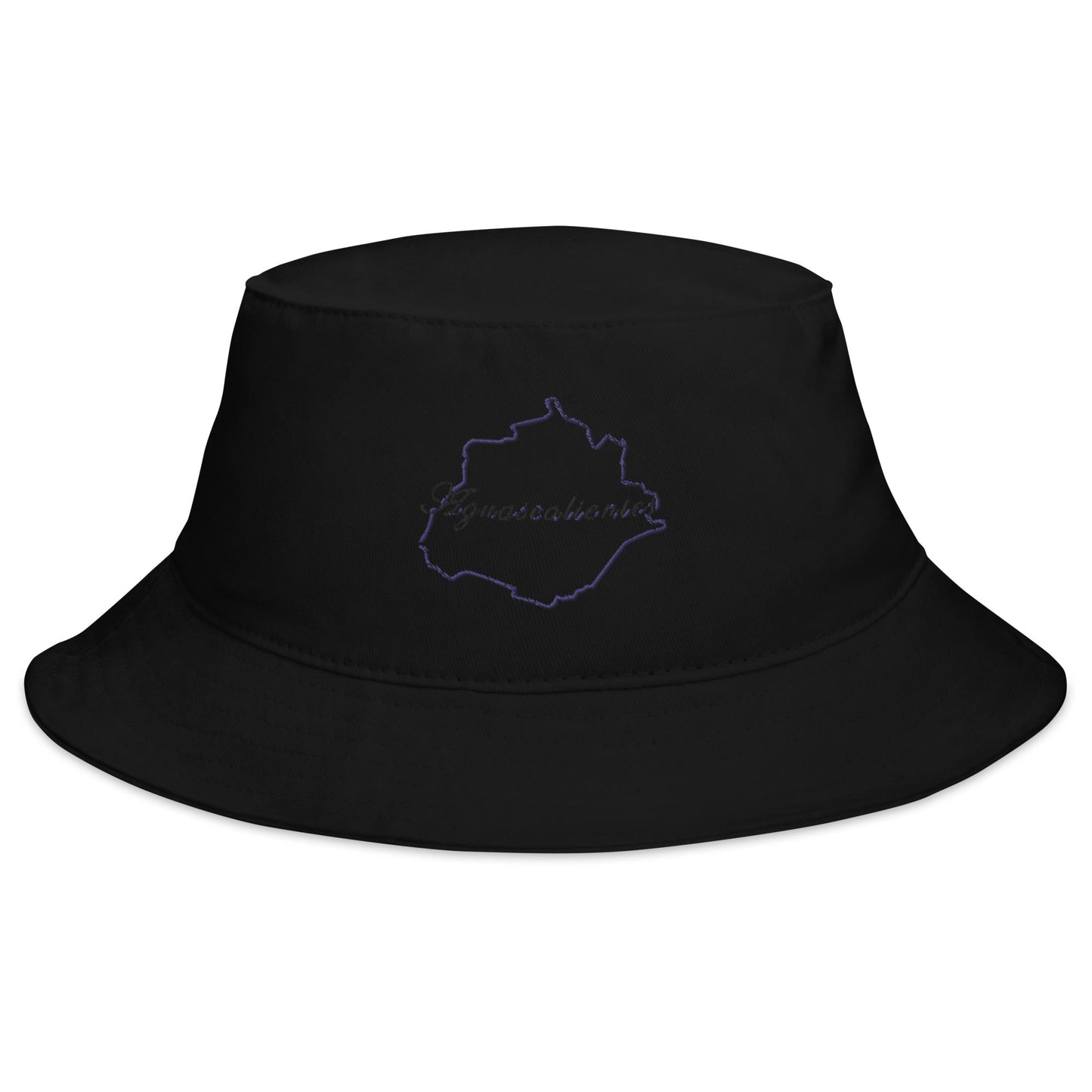 Aguascalientes Bucket Hat, Black, One Size