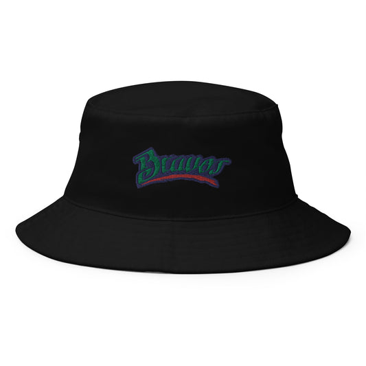 Bravos de Leon Bucket Hat, Black, One Size