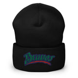 Bravos de Leon Cuffed Beanie, Black,