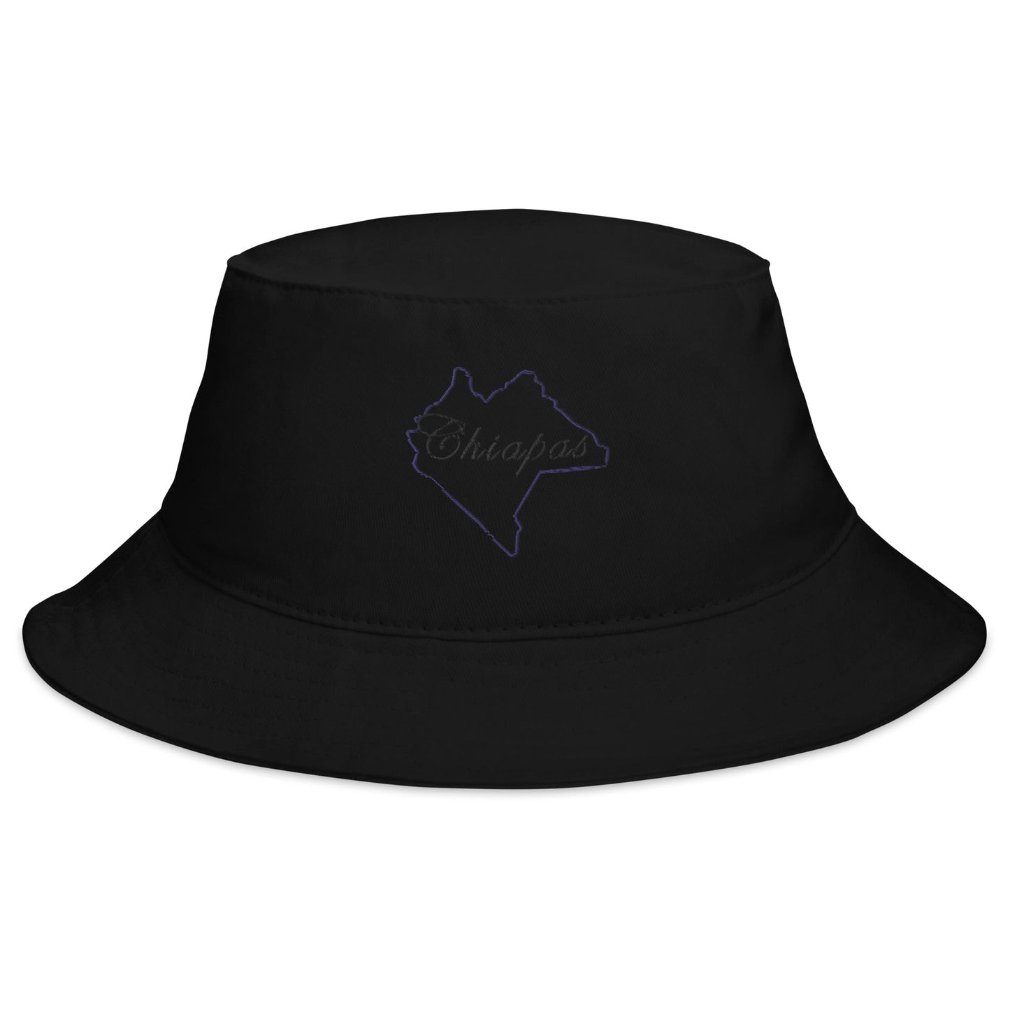 Chiapas Bucket Hat , Black, One Size