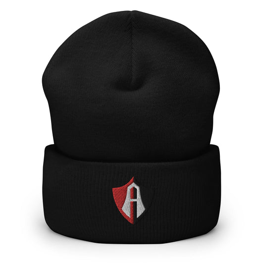 Club Atlas Cuffed Beanie, Black, One Size