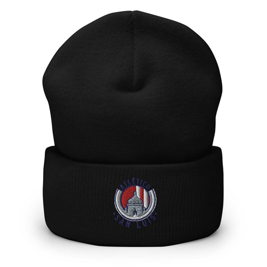 Club Atletico de San Luis Cuffed Beanie, Black, One Size