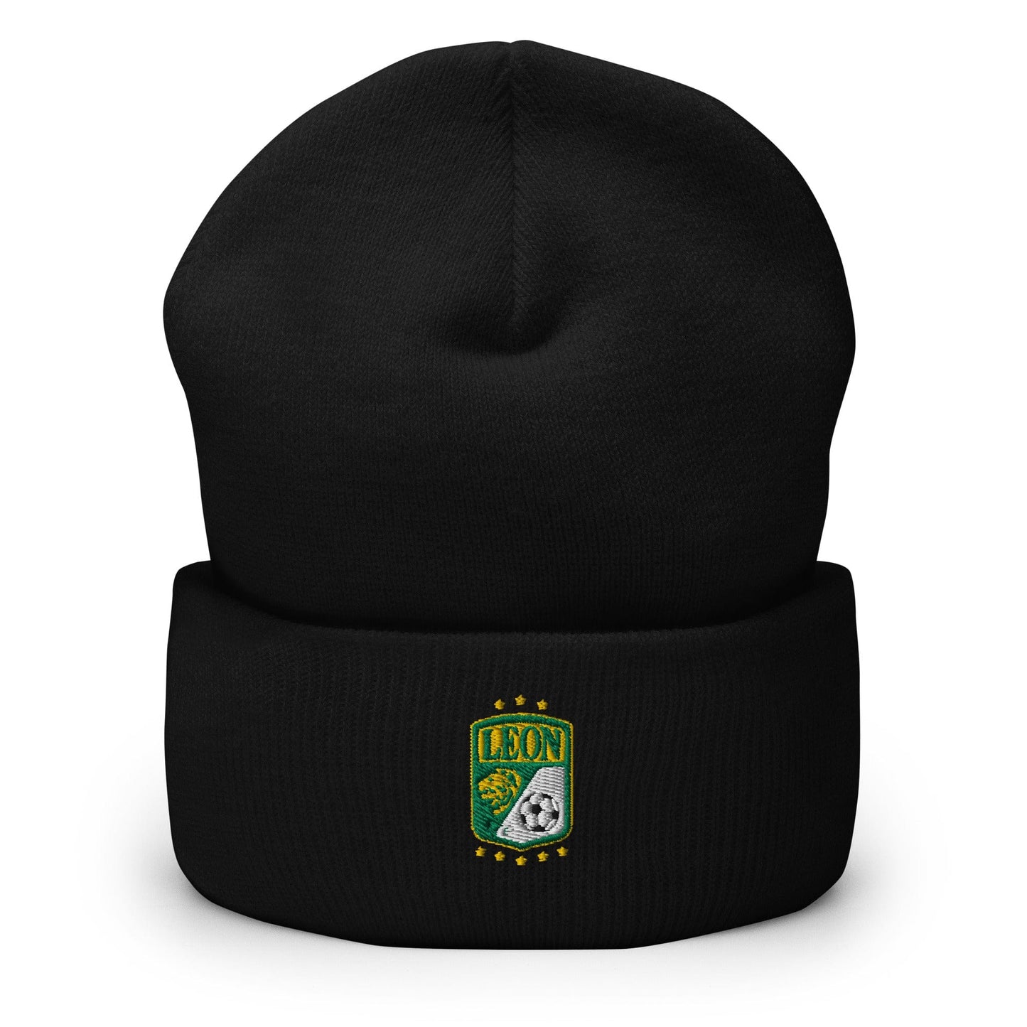 Club Leon Cuffed Beanie, Black, One Size
