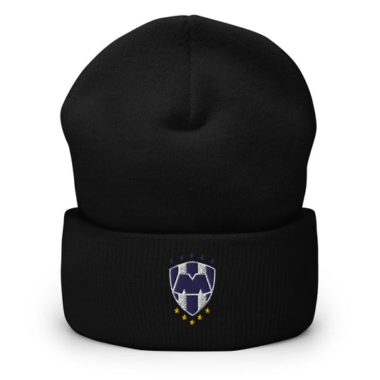 Club Monterrey Cuffed Beanie, Black, One Size