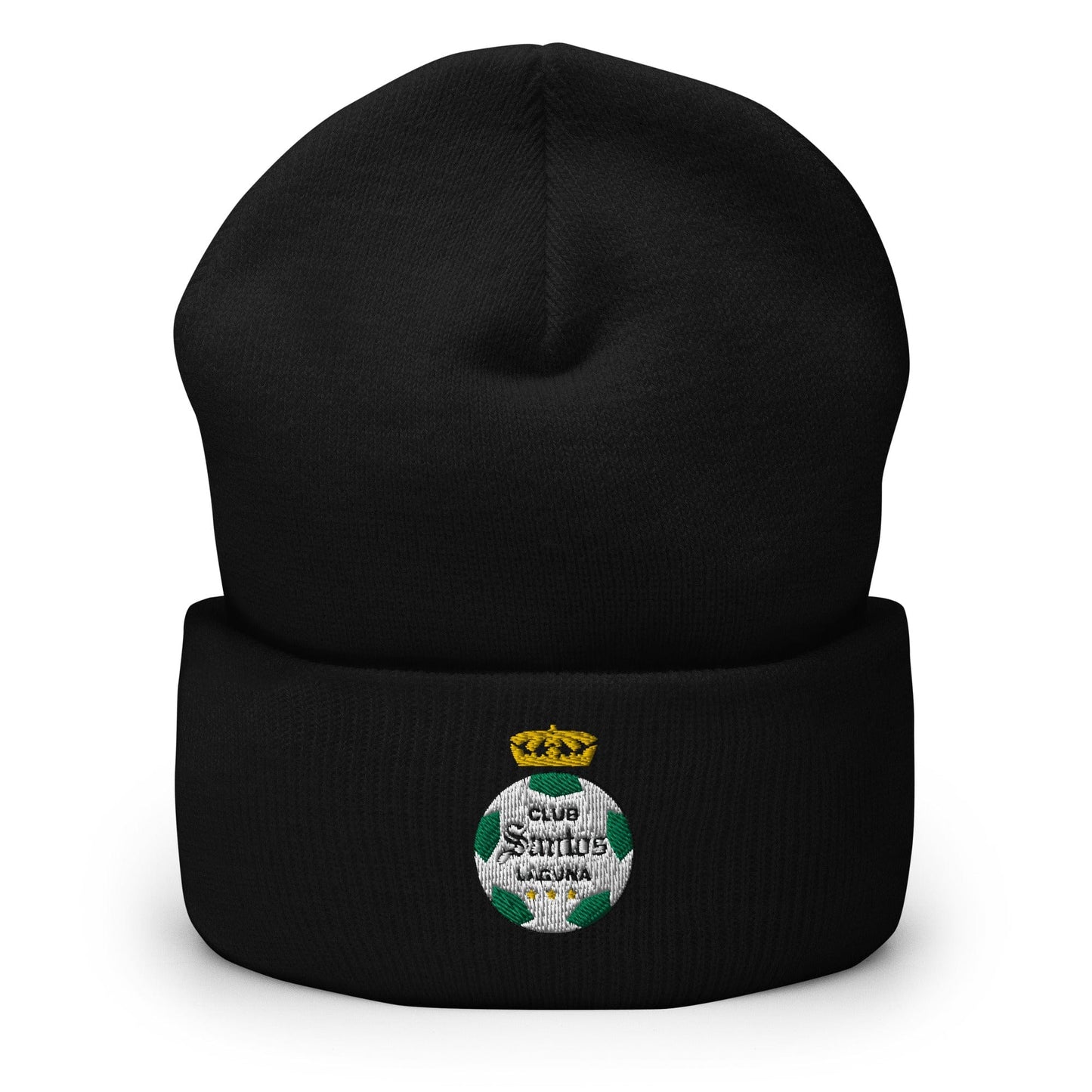 Club Santos Cuffed Beanie, Black, One Size