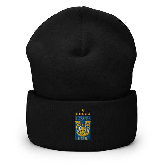 Club Tigres Cuffed Beanie, Black, One Size
