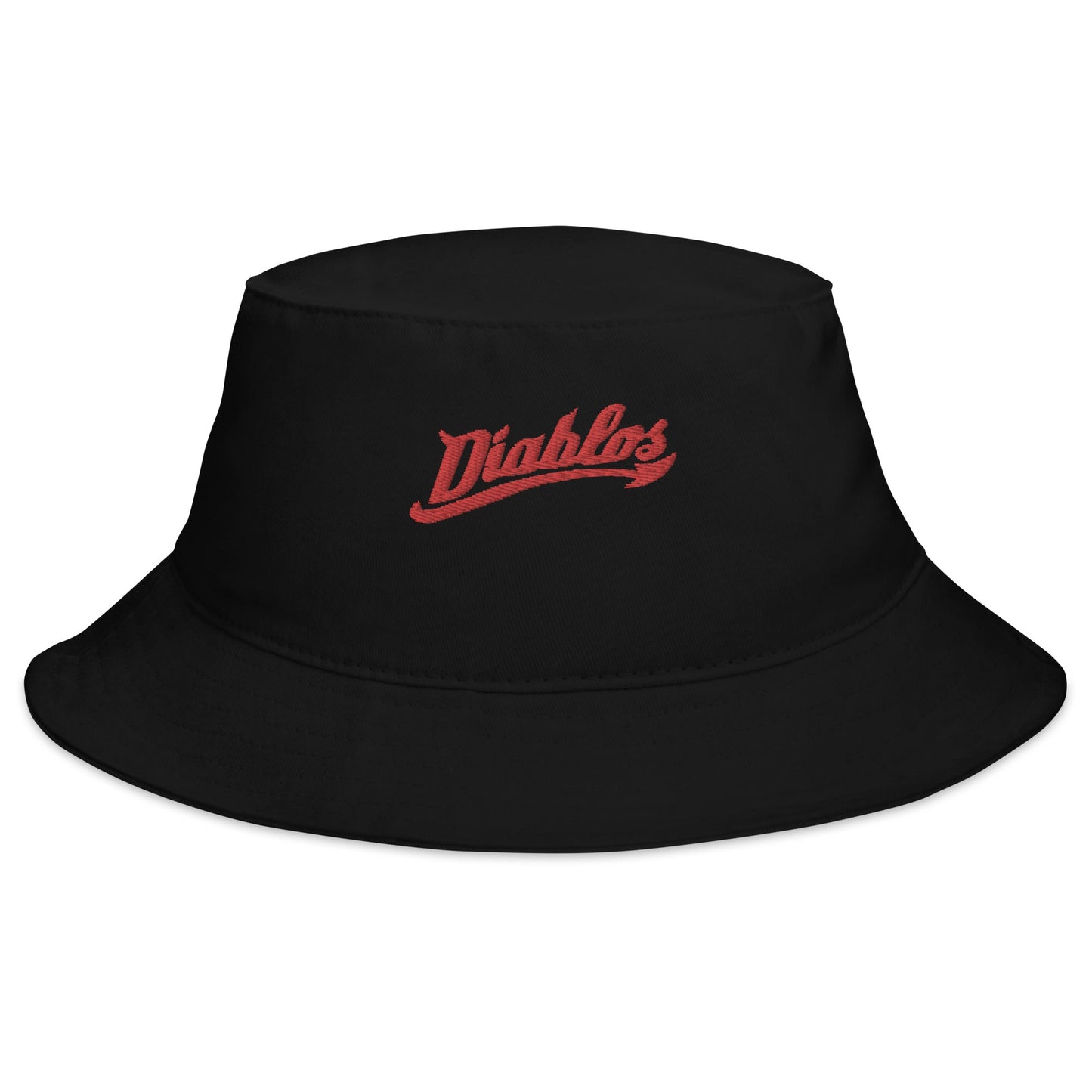 Diablos Rojos del Mexico Bucket Hat, Black, One Size
