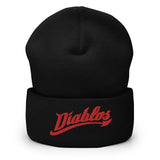Diablos Rojos del México Cuffed Beanie, Black,