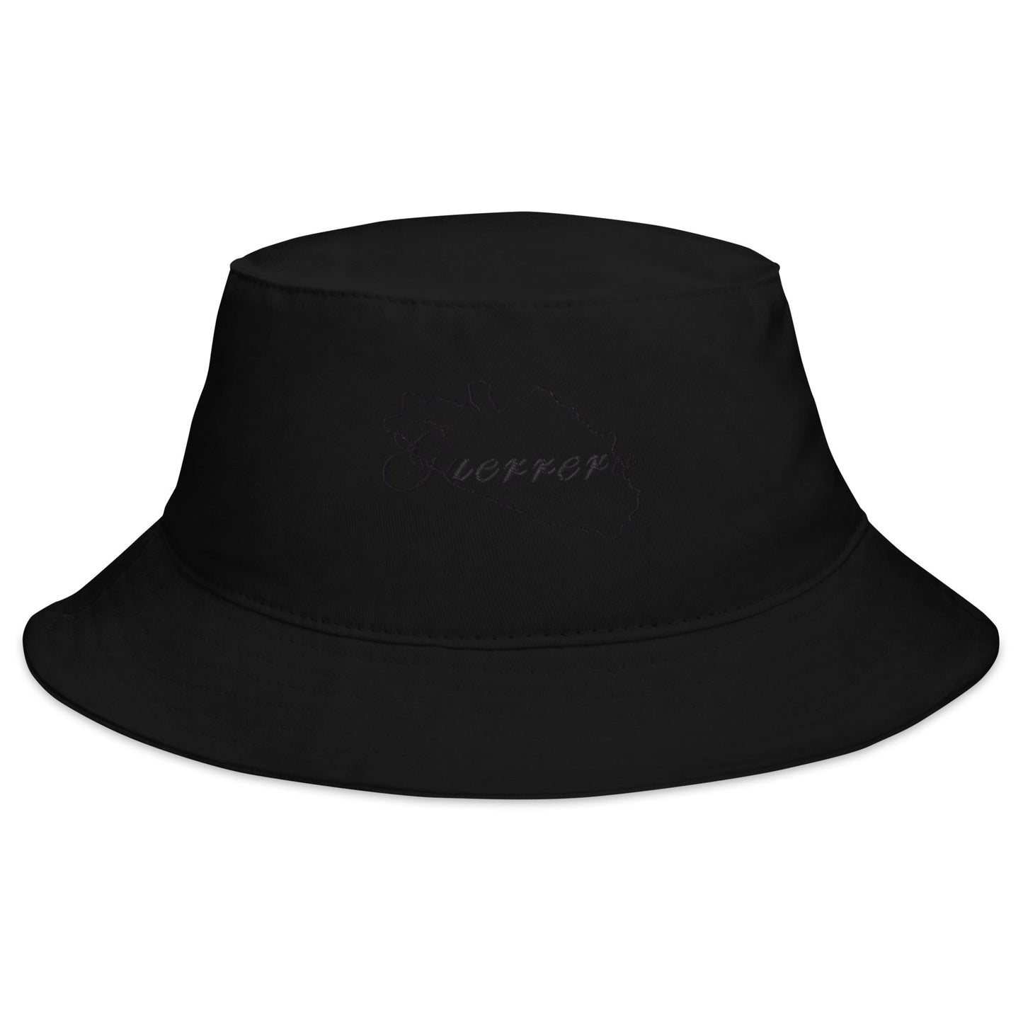 Guerrero Bucket Hat, Black, One Size