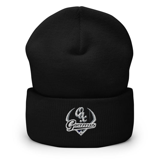 Guerreros de Oaxaca Cuffed Beanie, Black,