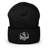 Guerreros de Oaxaca Cuffed Beanie, Black,