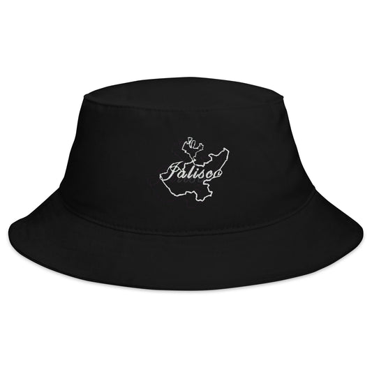 Jalisco Bucket Hat, Black, One Size