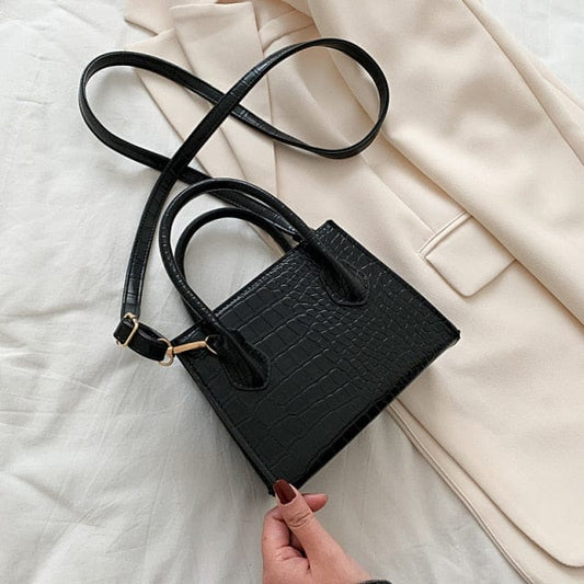 Lady Shoulder Handbags, Black, One Size