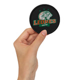 Leones de Yucatan Embroidered patches, Black, 3"