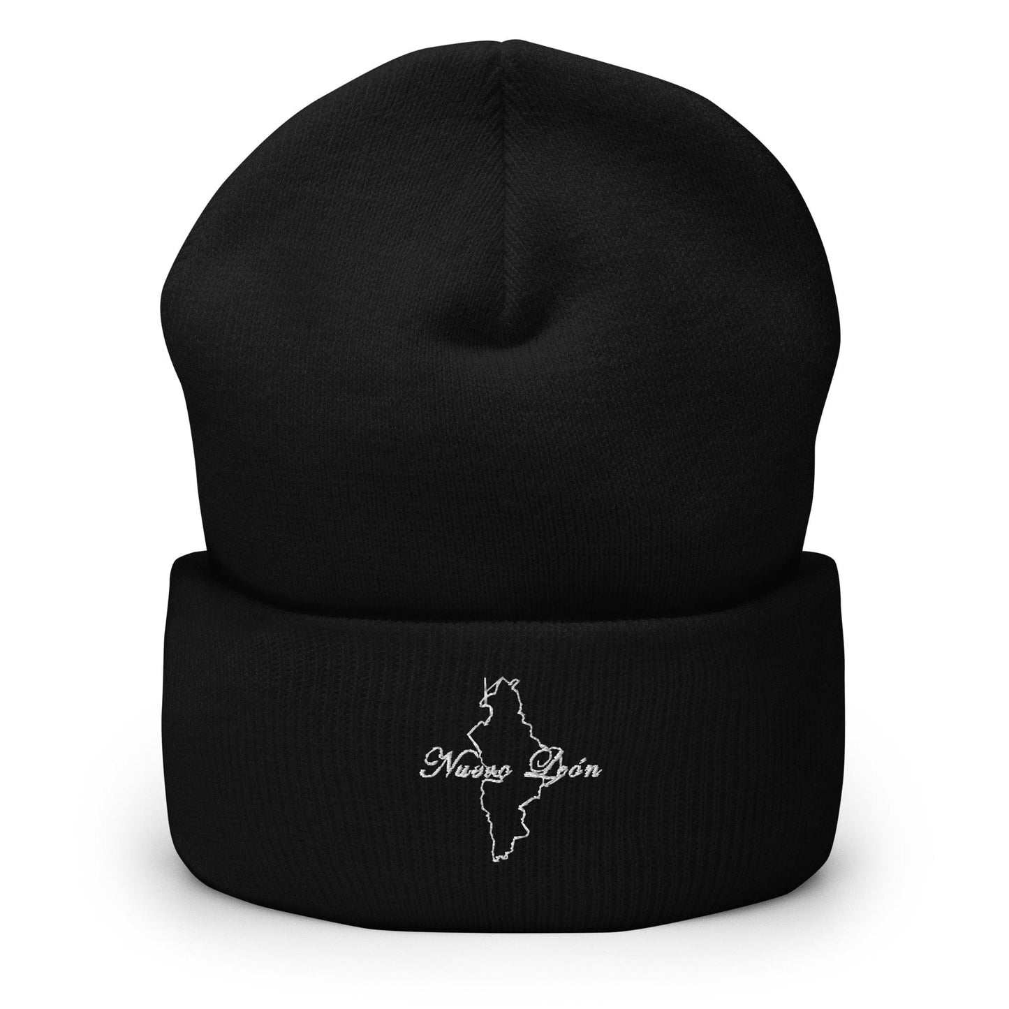 Nuevo Leon Cuffed Beanie, Black,