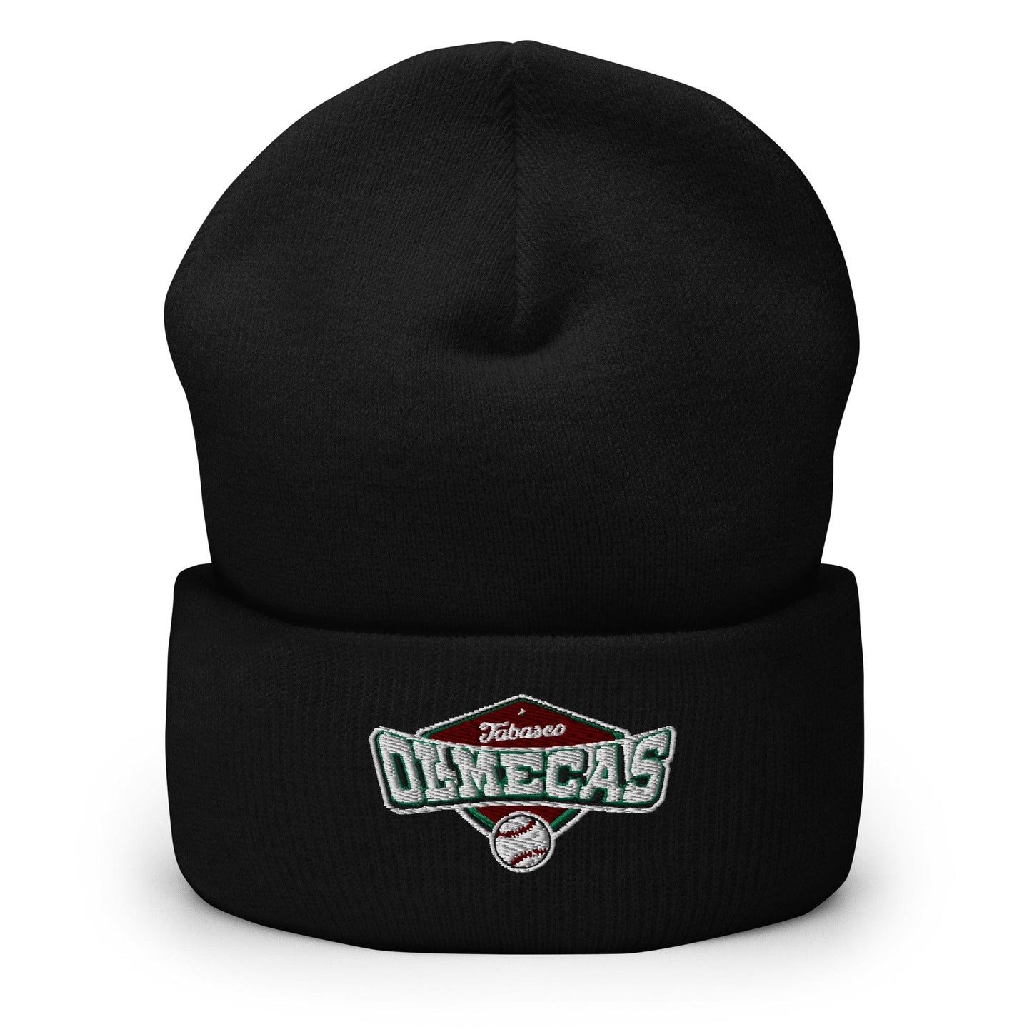 Olmecas de Tabasco Cuffed Beanie, Black, One Size