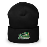 Pericos de Puebla Cuffed Beanie, Black, One Size