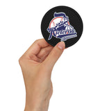 Rieleros de Aguascalientes Embroidered patches, Black, 3"