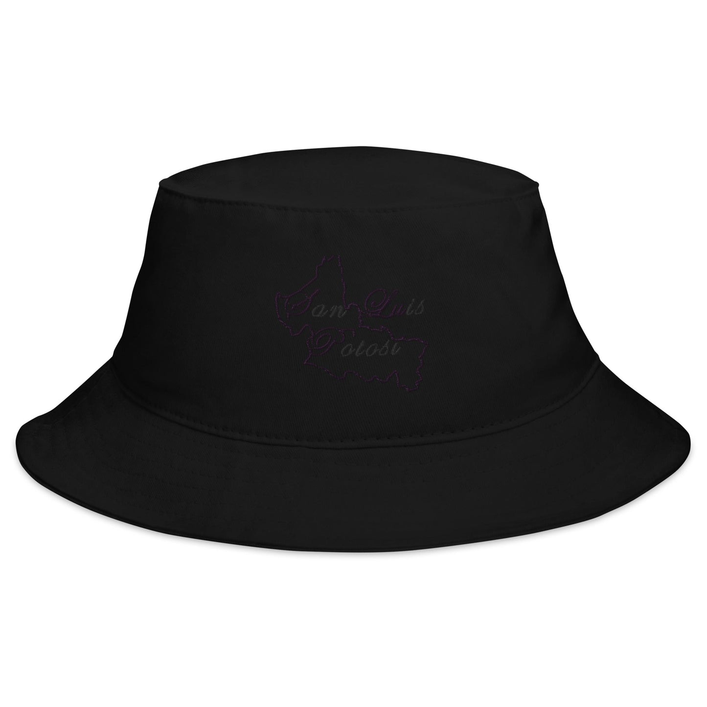 San Luis Potosi Bucket Hat, Black, One Size