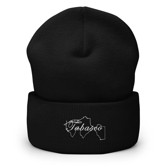 Tabasco Cuffed Beanie, Black, One Size