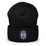 Tecolotes de los Dos Laredos Cuffed Beanie, Black,