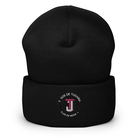 Toros de Tijuana Cuffed Beanie, Black,