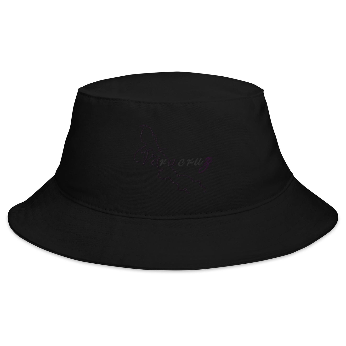 Veracruz Bucket Hat, Black, One Size