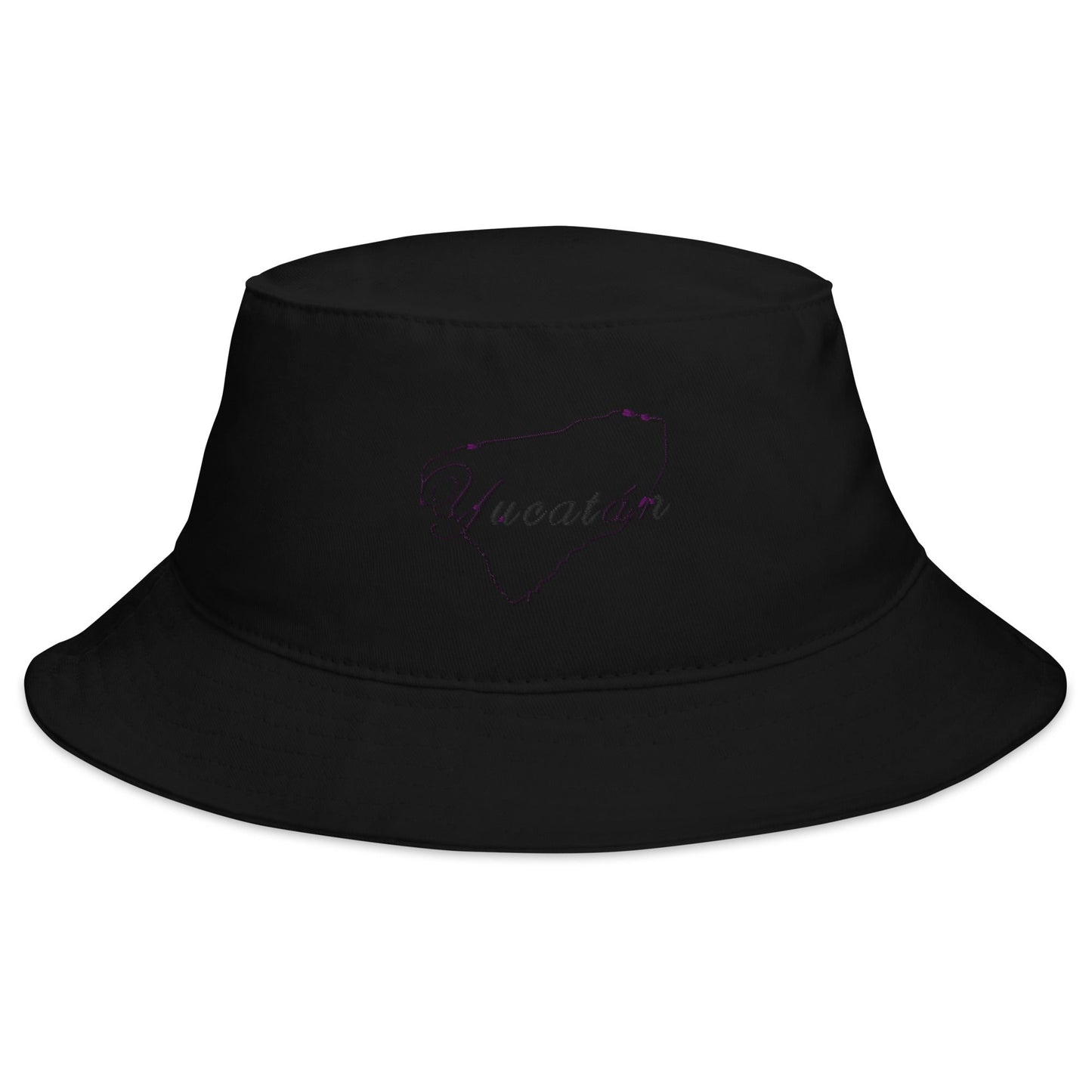 Yucatan Bucket Hat, Black, One Size