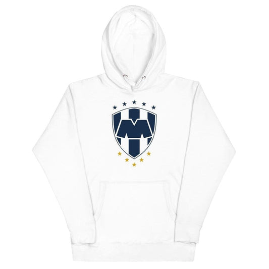C.F. Monterrey Unisex Hoodie, 2XL, White