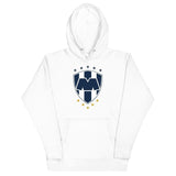 C.F. Monterrey Unisex Hoodie, 2XL, White