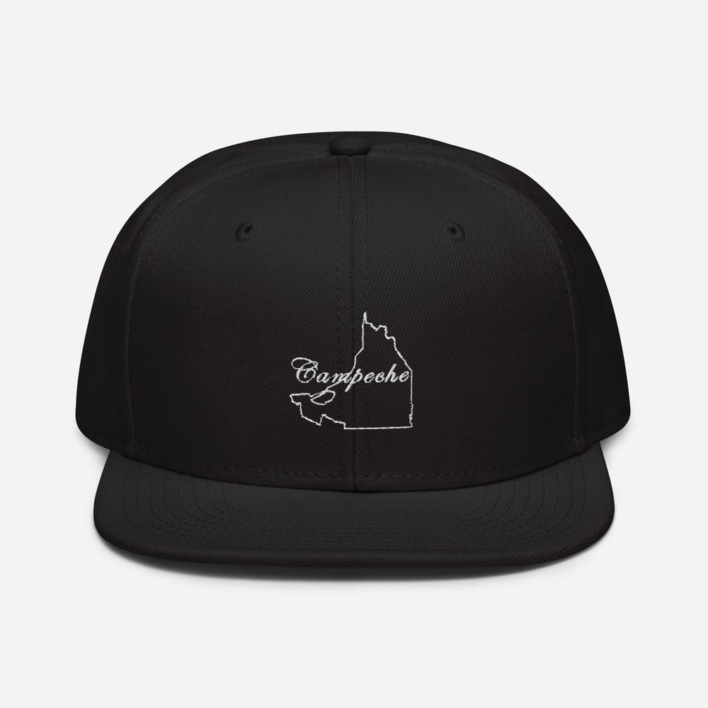 Campeche snapback cap, Black, One Size