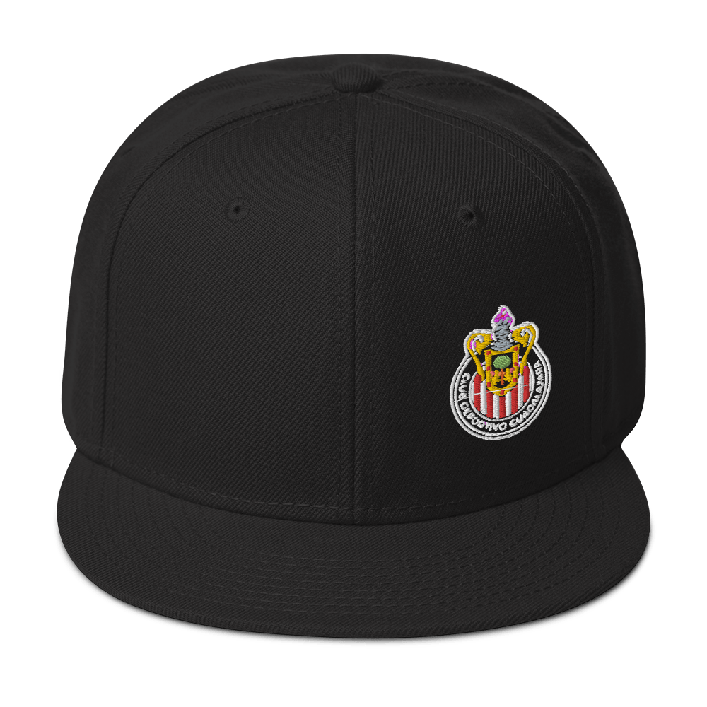 Chivas Snapback Hat, Black, One Size