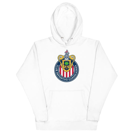 Club deportivo Guadalajara Chivas Unisex hoodie, S, White