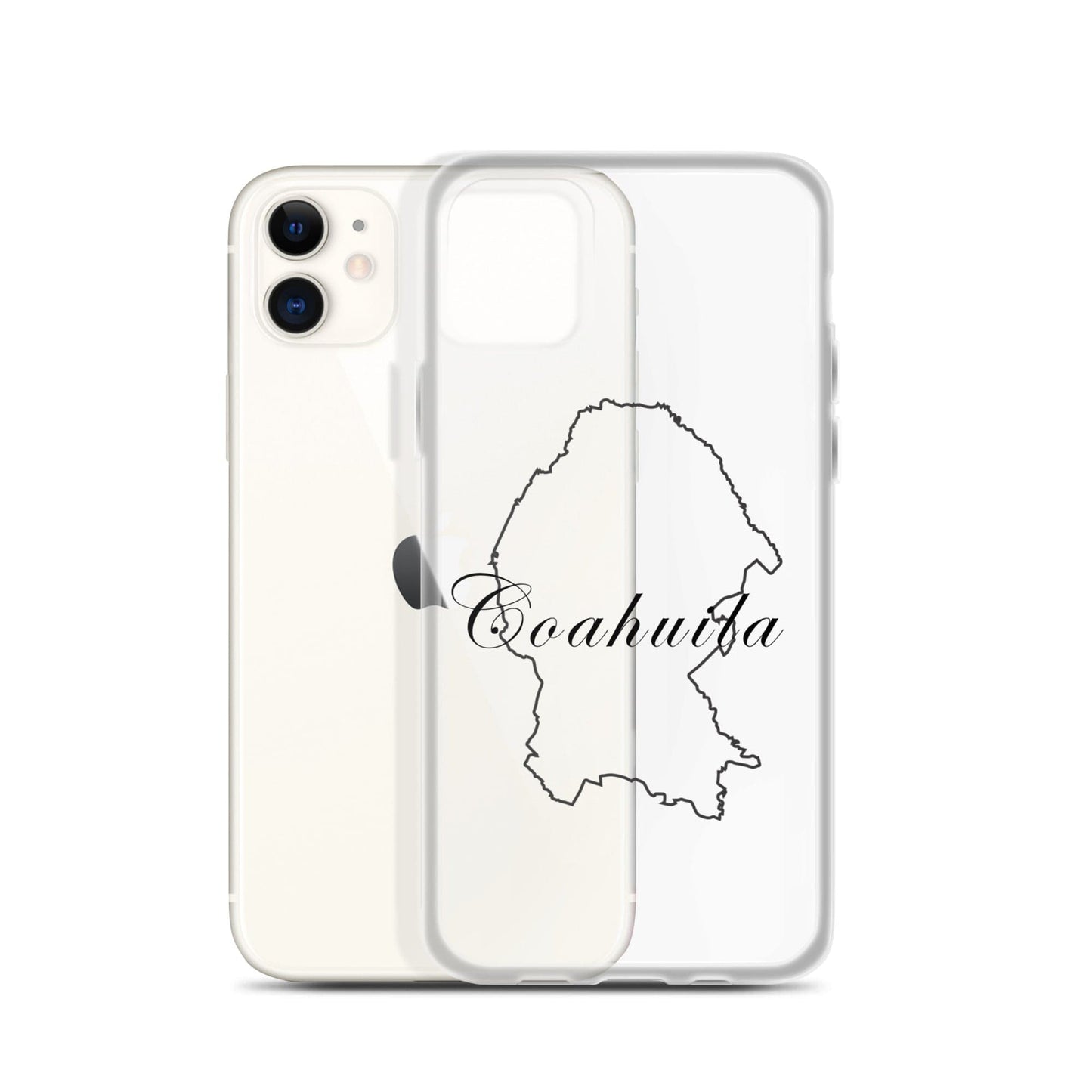 Coahuila  iPhone Case, iPhone 11, 13, Clear, Wireless charging compatible
