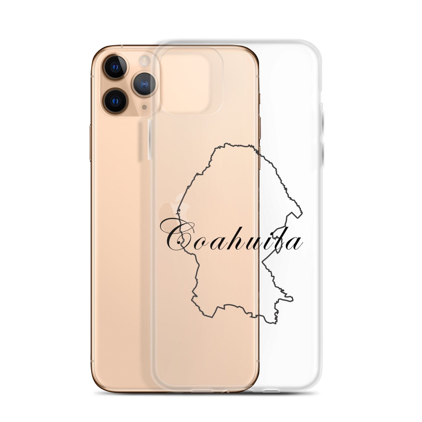 Coahuila  iPhone Case, iPhone 11, 13, Clear, Wireless charging compatible
