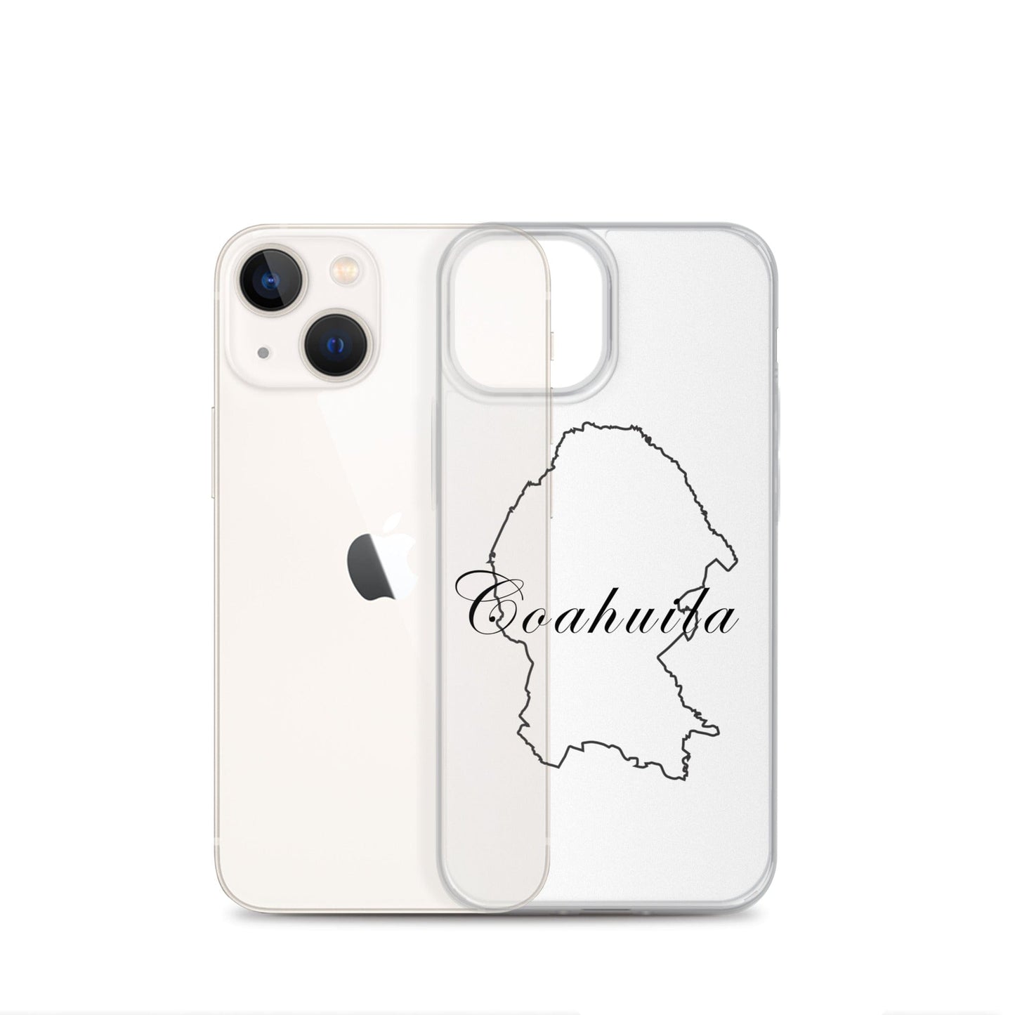 Coahuila  iPhone Case, iPhone 11, 13, Clear, Wireless charging compatible